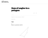 Sum of Angles in a Polygon