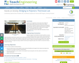 Bridging to Polymers: Thermoset Lab