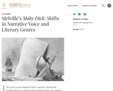 Melville's Moby Dick: Shifts in Narrative Voice and Literary Genres