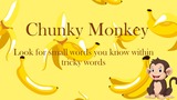 Chunky Monkey Reading Strategy Lesson Plan