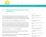 50 Best Educational Websites for Kids in 2022 (Free)