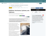 Explainer: Hurricanes, Cyclones, and Typhoons