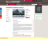 Foundations of Western Culture II, Fall 2002