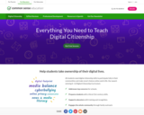 Common Sense Media: K-12 Digital Literacy and Citizenship Curriculum