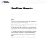 Hand Span Measures