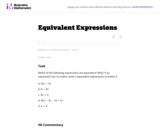 Equivalent Expressions