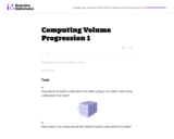 Computing Volume Progression 1