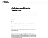 Chicken and Steak, Variation 1