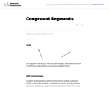 Congruent Segments