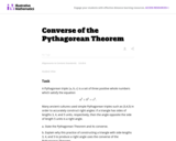 Converse of the Pythagorean Theorem