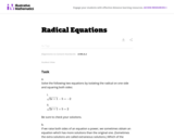 Radical Equations