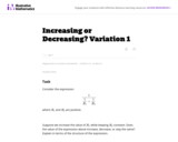 Increasing or Decreasing? Variation 1