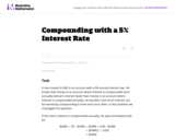 Compounding with a 5% Interest Rate