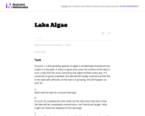 Lake Algae