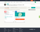 Compare Sums and Differences of Numbers to 100
