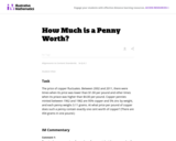 How Much is a Penny Worth?