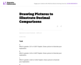 5.NBT Drawing Pictures to Illustrate Decimal Comparisons