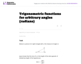 F-TF Trigonometric functions for arbitrary angles