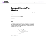 G-SRT Tangent Line to Two Circles