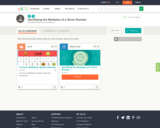 Identifying the Multiples of a Given Number