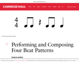 Performing and Composing Four-Beat Patterns