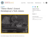 Three Shots: Ernest Hemingway's Nick Adams