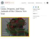 Lions, Dragons, and Nian: Animals of the Chinese New Year