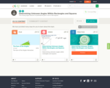 Determining Unknown Angles within Rectangles and Squares