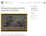 Colonial Broadsides and the American Revolution