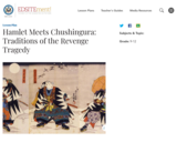 Hamlet Meets Chushingura: Traditions of the Revenge Tragedy