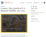 Lesson 1: The Growth of U.S.-Japanese Hostility, 1915-1932