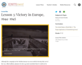 Lesson 3: Victory in Europe, 1944-1945