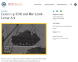 Lesson 4: FDR and the Lend-Lease Act