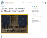Lesson Three. The Power of the Majority over Thought