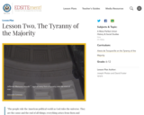 Lesson Two. The Tyranny of the Majority