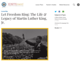 Let Freedom Ring: The Life & Legacy of Martin Luther King, Jr.