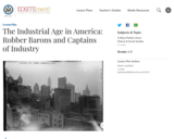 The Industrial Age in America: Robber Barons and Captains of Industry