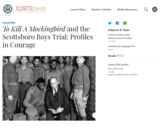 To Kill A Mockingbird and the Scottsboro Boys Trial: Profiles in Courage