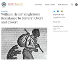 William Henry Singleton's Resistance to Slavery: Overt and Covert