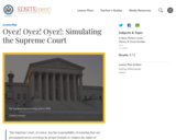 Oyez! Oyez! Oyez!: Simulating the Supreme Court