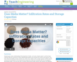 Does Media Matter? Infiltration Rates and Storage Capacities