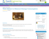 Watt Meters to Measure Energy Consumption