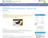 Movement Task Using Sensors - Humans and Robots