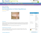 Sum It Up: An Introduction to Static Equilibrium