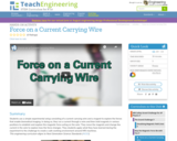 Force on a Current Carrying Wire