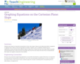 Graphing Equations on the Cartesian Plane: Slope