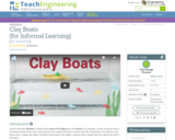 Clay Boats (for Informal Learning)