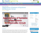 Applications of Systems of Equations: An Electronic Circuit