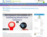 Microplastic Extraction of Exfoliating Beads from Cleansers