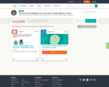 Visually Find Weights and Calculate Totals Metric Units